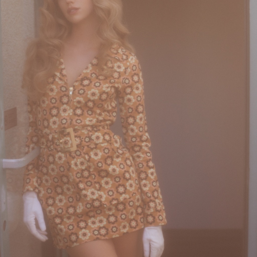 Groovy Floral Long Sleeve Dress by Show Me Your Mumu